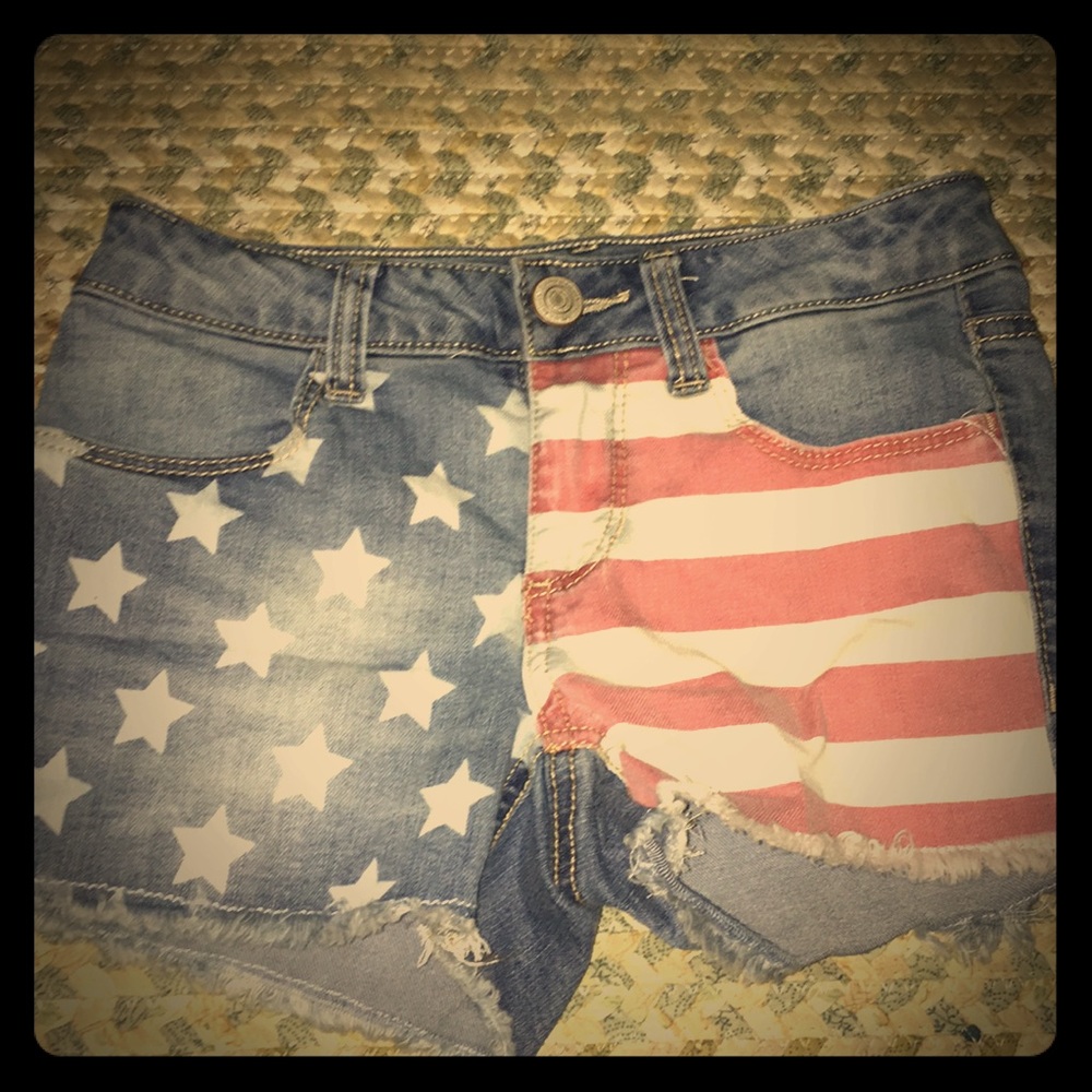 Girls denim shorts